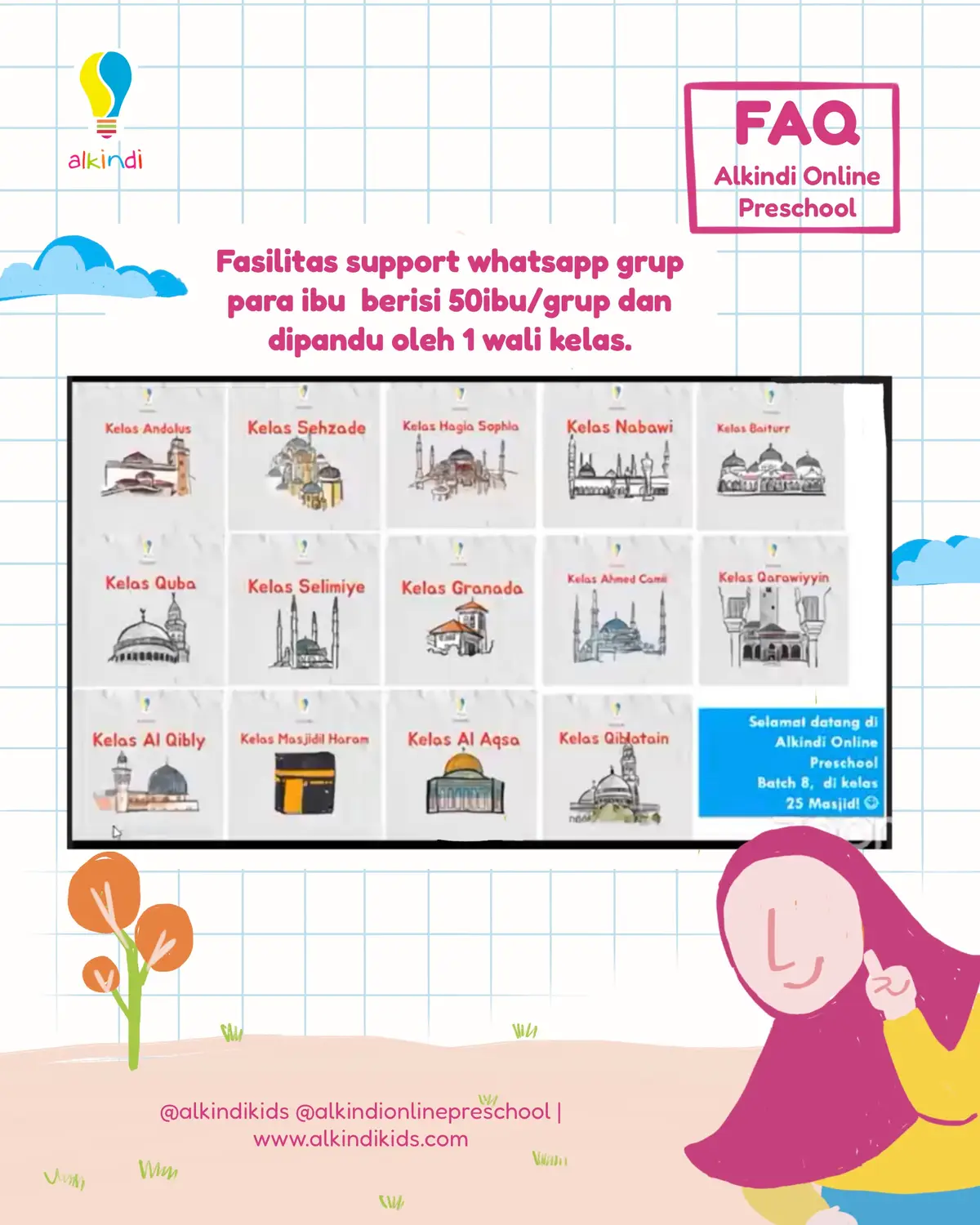 Pendaftaran alkindi online preschool