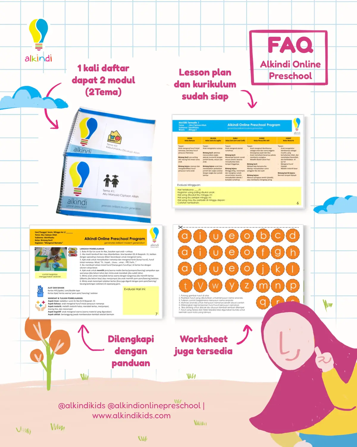 Pendaftaran alkindi online preschool