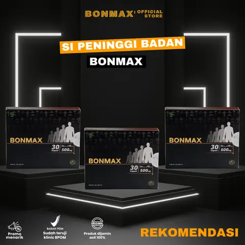 BONMAX PENINGGI BADAN ORIGINAL logo