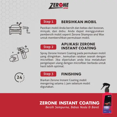 Zerone Paket Coating - Zerone Japan Official Store