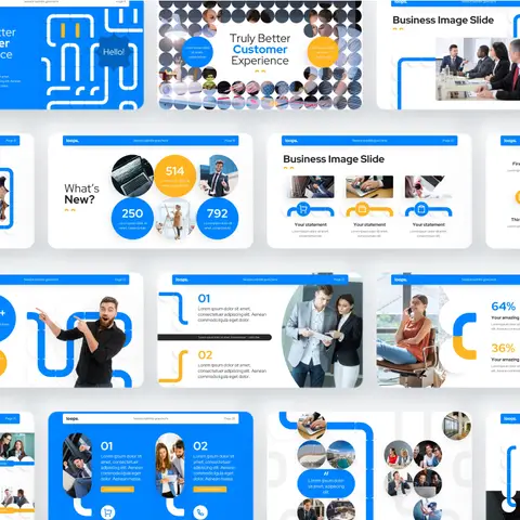 Loops Creative Multipurpose PowerPoint Template