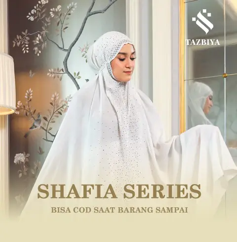 FBADS TZ023 Shafia White + Sajadah 225K logo