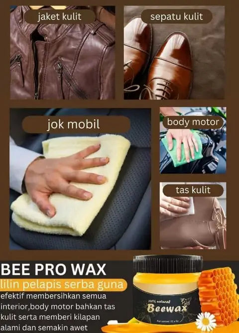 Bee pro max pembersih furnitur & kendaraan serbaguna logo
