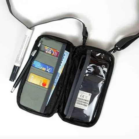 Grey Pouch M7 logo