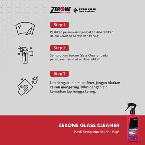 Zerone Paket Glass Coating - Zerone Japan Official Store